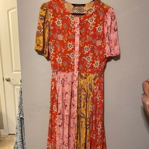zara midi/maxi dress!